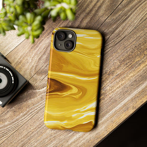 Golden Veil Marble - Tough Guard Apple iPhone Case