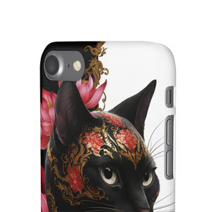 Yin & Yang Mystic Cat - Snap Case Apple iPhone Case