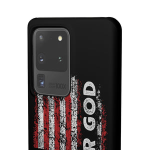 One Nation Under God American Flag - Snap Case Samsung Galaxy Case