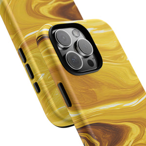 Golden Veil Marble - Tough Guard Apple iPhone Case