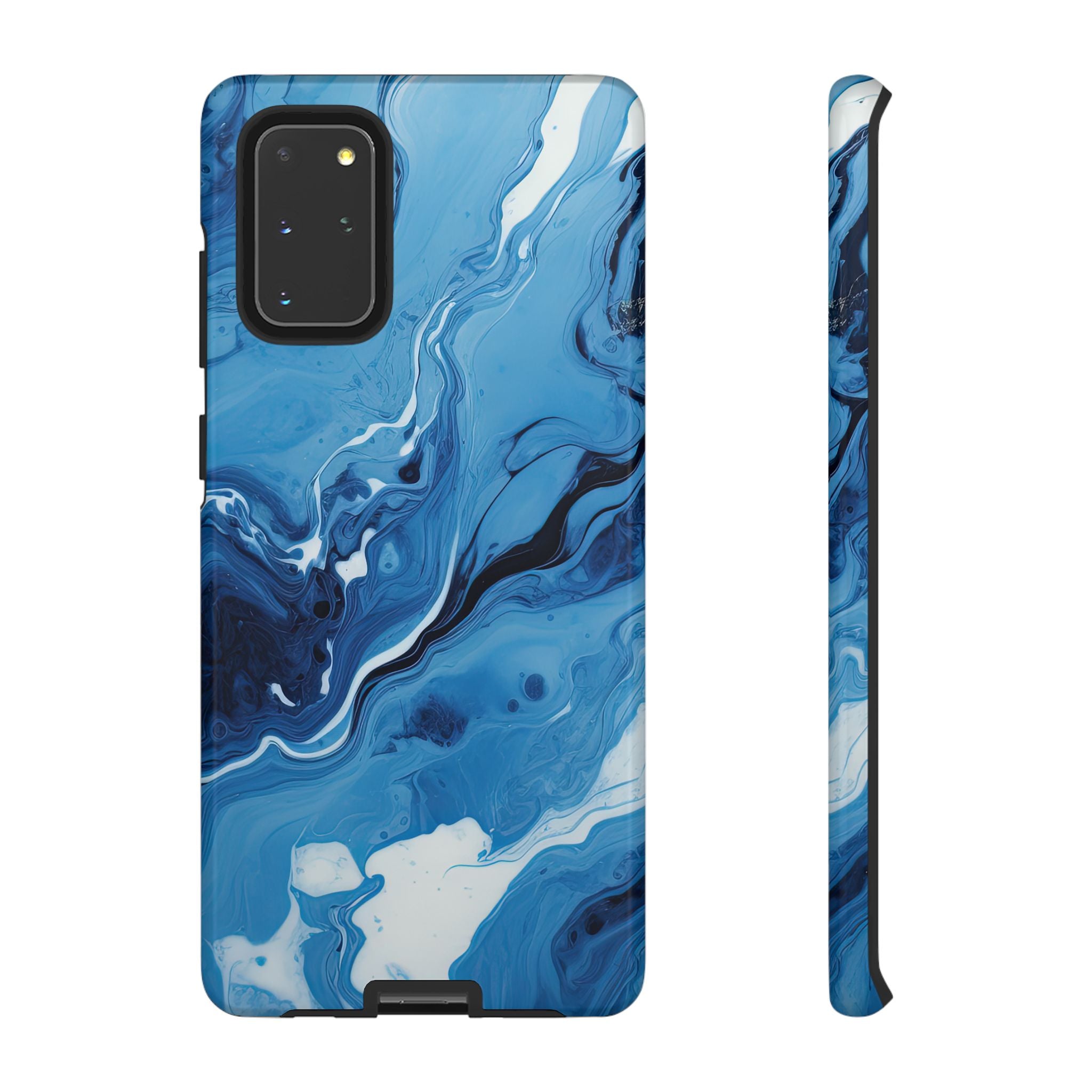 Blue Ocean Wave Marble - Tough Guard Samsung Galaxy Case
