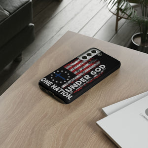 One Nation Under God American Flag - Tough Guard Samsung Galaxy Case