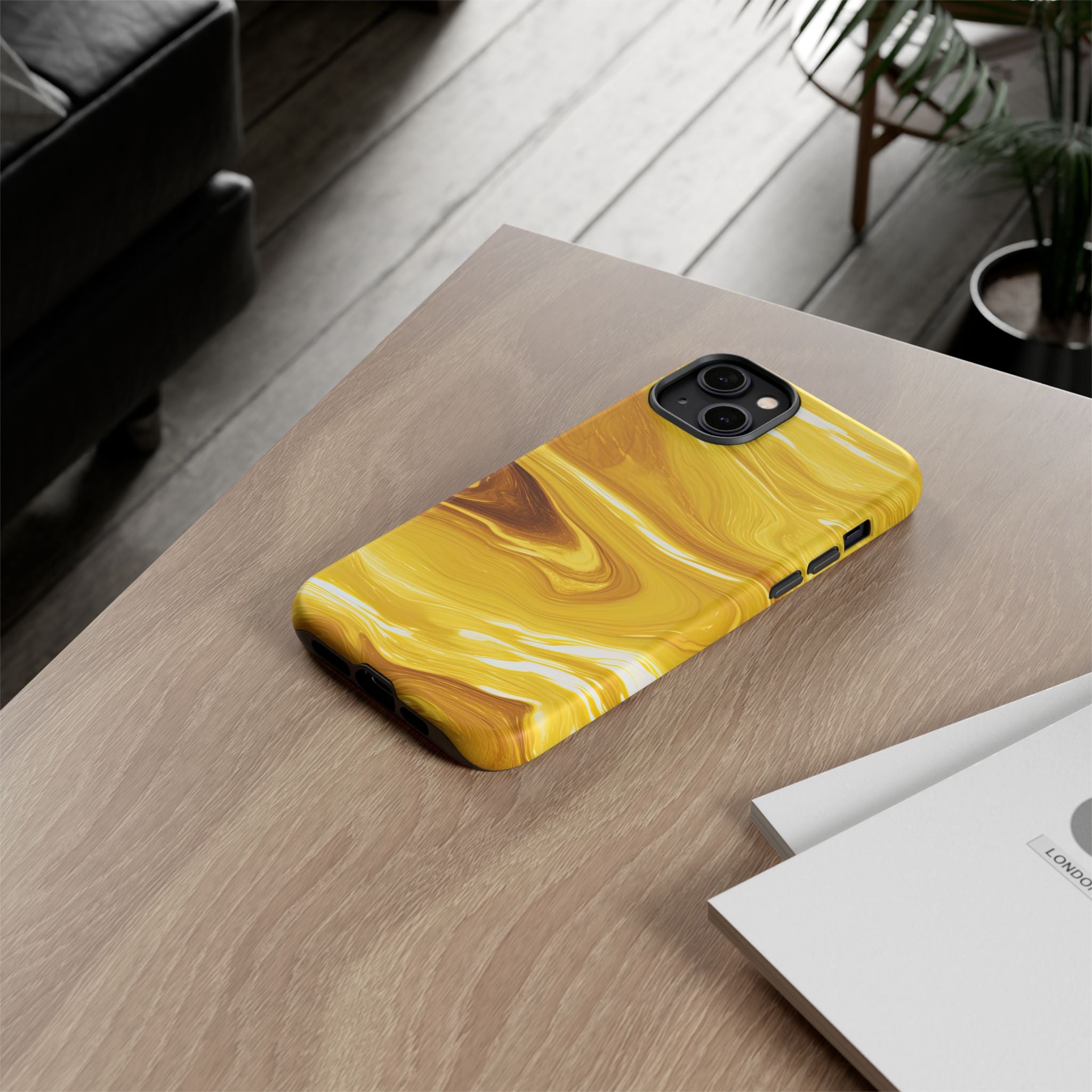 Golden Veil Marble - Tough Guard Apple iPhone Case