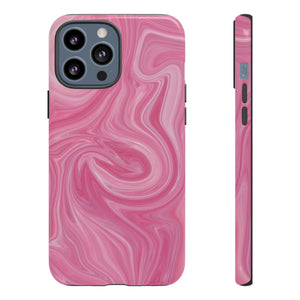Pink Blush Marble - Tough Guard Apple iPhone Case