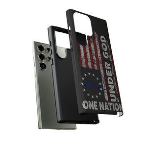 One Nation Under God American Flag - Tough Guard Samsung Galaxy Case