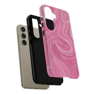 Pink Blush Marble - Tough Guard Samsung Galaxy Case