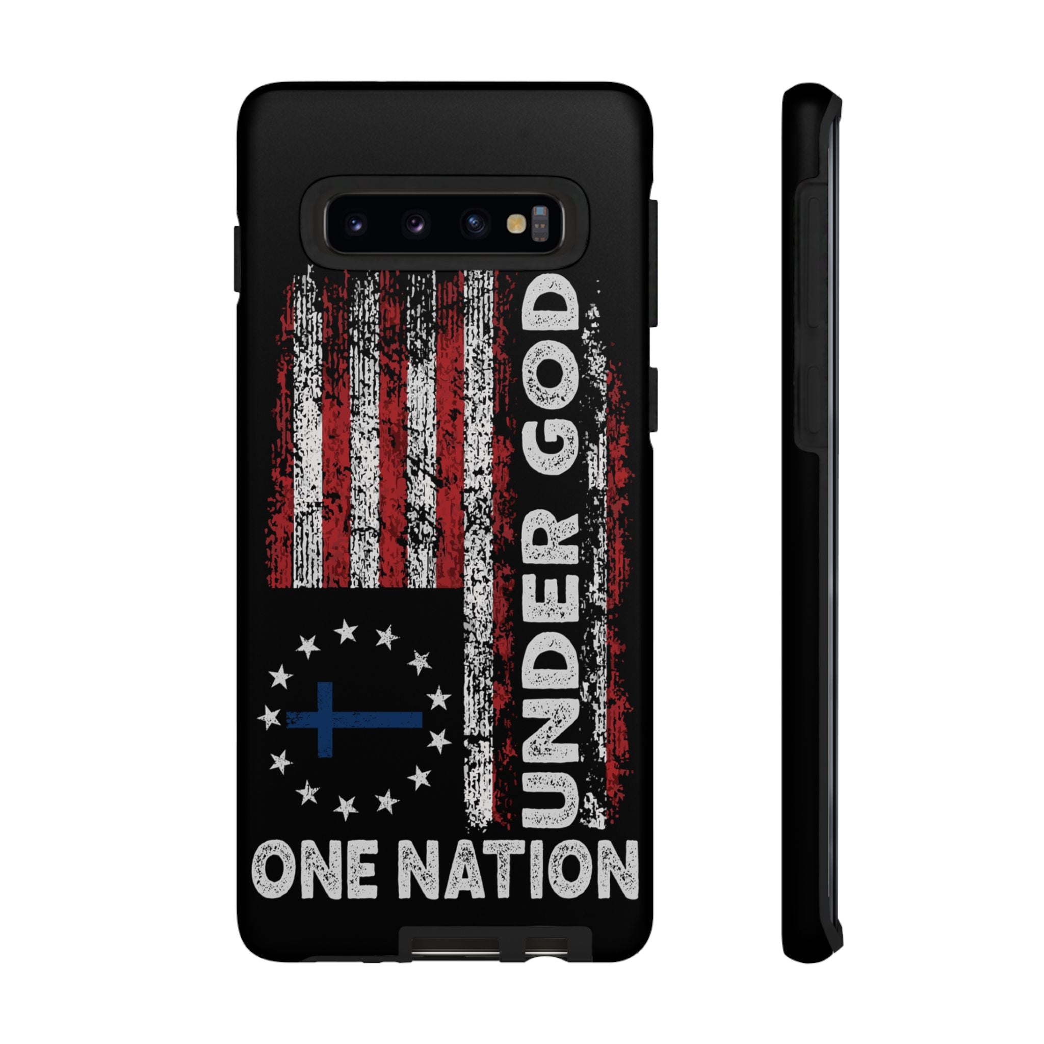 One Nation Under God American Flag - Tough Guard Samsung Galaxy Case