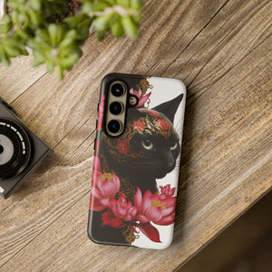 Yin & Yang Mystic Cat - Tough Guard Samsung Galaxy Case