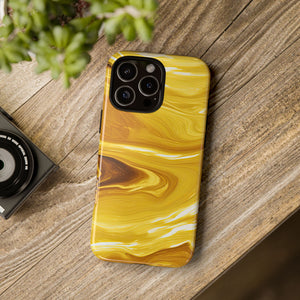 Golden Veil Marble - Tough Guard Apple iPhone Case