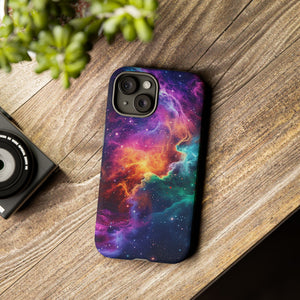 Celestial Aurora Galaxy - Tough Guard Apple iPhone Case