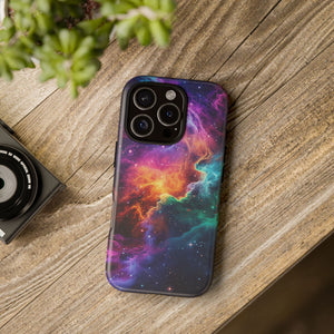 Celestial Aurora Galaxy - Tough Guard Apple iPhone Case