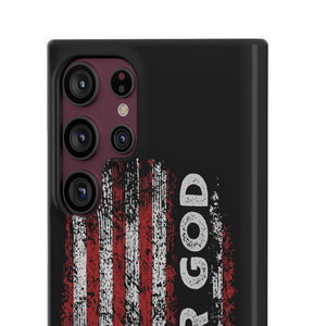 One Nation Under God American Flag - Snap Case Samsung Galaxy Case