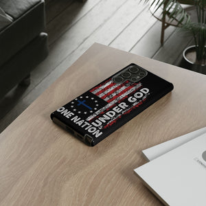 One Nation Under God American Flag - Tough Guard Samsung Galaxy Case