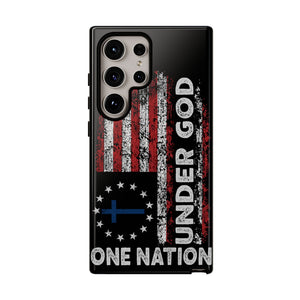 One Nation Under God American Flag - Tough Guard Samsung Galaxy Case