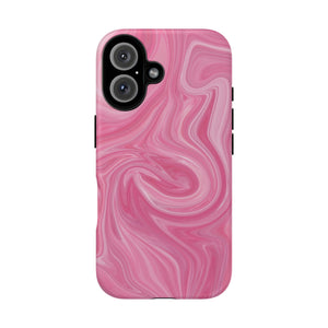 Pink Blush Marble - Tough Guard Apple iPhone Case