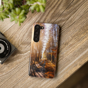 Autumn Forest Way - Slim Guard Samsung Galaxy Case