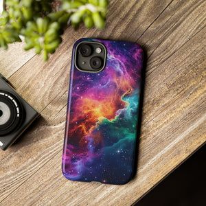Celestial Aurora Galaxy - Tough Guard Apple iPhone Case