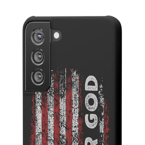 One Nation Under God American Flag - Snap Case Samsung Galaxy Case
