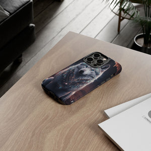 Majestic Guardian Wolf - Tough Guard Apple iPhone Case