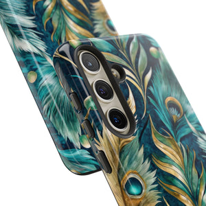 Peacock Feathers - Tough Guard Samsung Galaxy Case