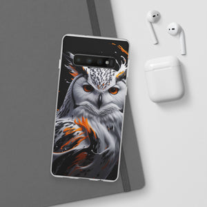 Majestic Mystic Whoo Guardian Owl - Flexi Case Samsung Galaxy Case