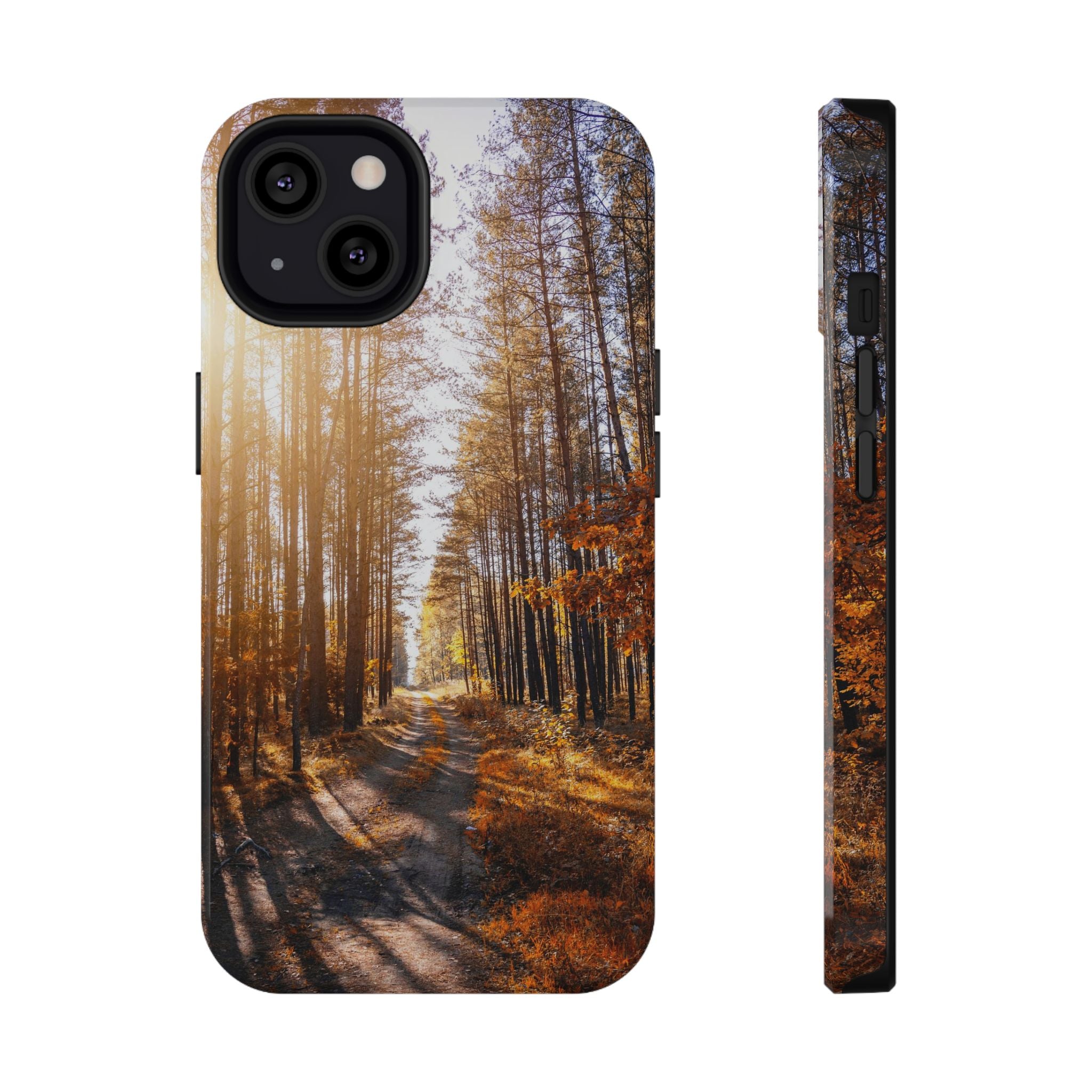 Autumn Forest Way - Impact Guard Apple iPhone Case