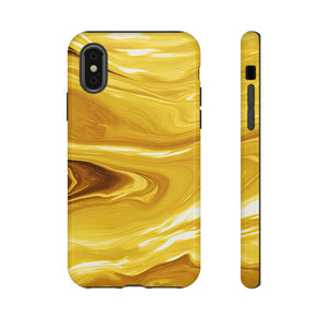 Golden Veil Marble - Tough Guard Apple iPhone Case