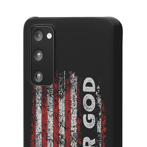 One Nation Under God American Flag - Snap Case Samsung Galaxy Case