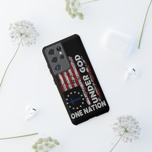 One Nation Under God American Flag - Tough Guard Samsung Galaxy Case