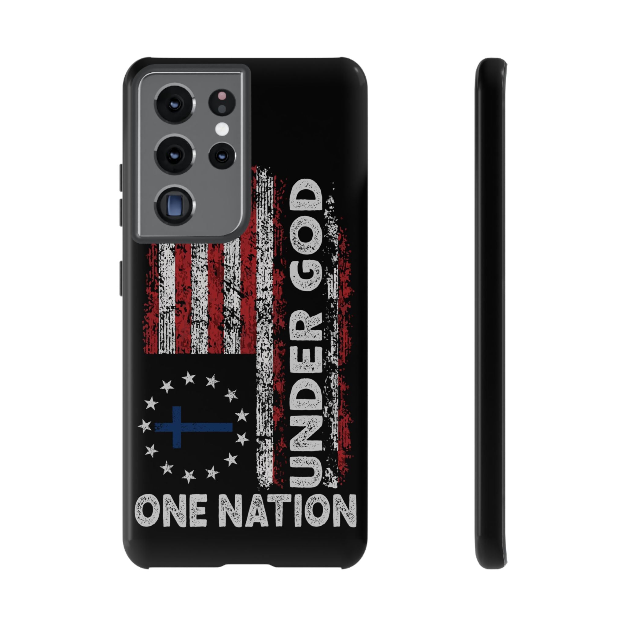 One Nation Under God American Flag - Tough Guard Samsung Galaxy Case