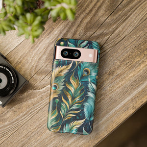 Peacock Feathers - Tough Guard Google Pixel Case