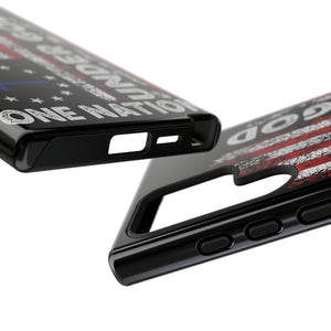 One Nation Under God American Flag - Tough Guard Samsung Galaxy Case