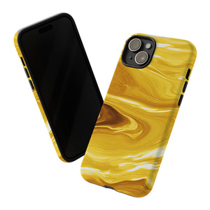 Golden Veil Marble - Tough Guard Apple iPhone Case