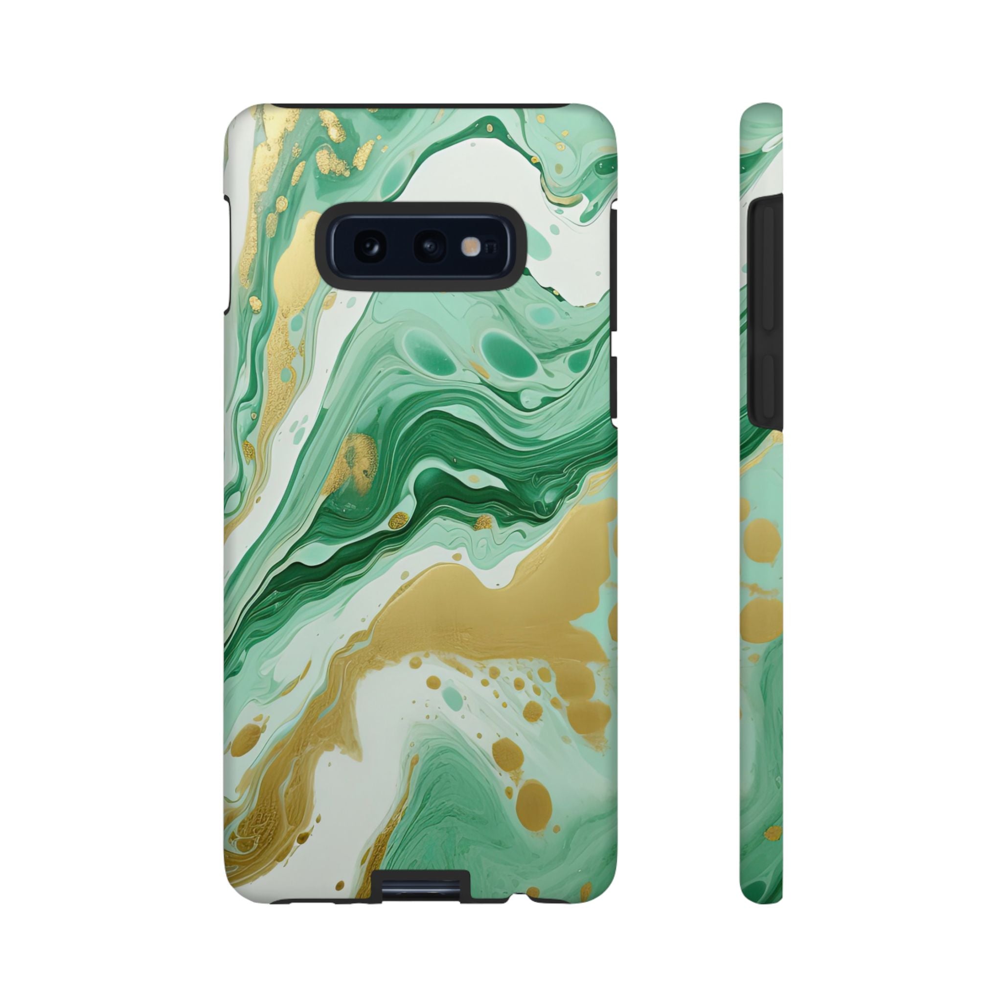 Emerald Gold Marble - Tough Guard Samsung Galaxy Case