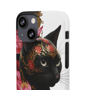 Yin & Yang Mystic Cat - Snap Case Apple iPhone Case