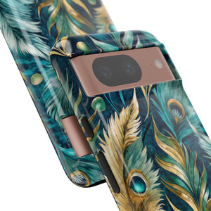 Peacock Feathers - Tough Guard Google Pixel Case