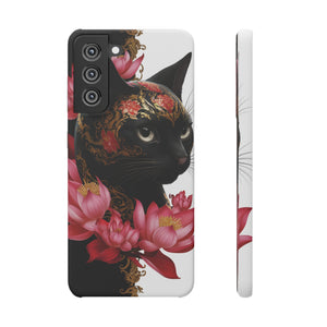 Yin & Yang Mystic Cat - Snap Case Samsung Galaxy Case