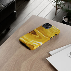 Golden Veil Marble - Tough Guard Apple iPhone Case