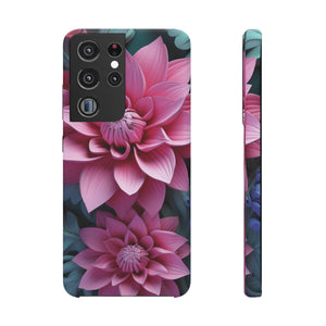 Tropical Pink Flower Snap Case - Samsung Galaxy Case
