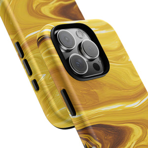Golden Veil Marble - Tough Guard Apple iPhone Case