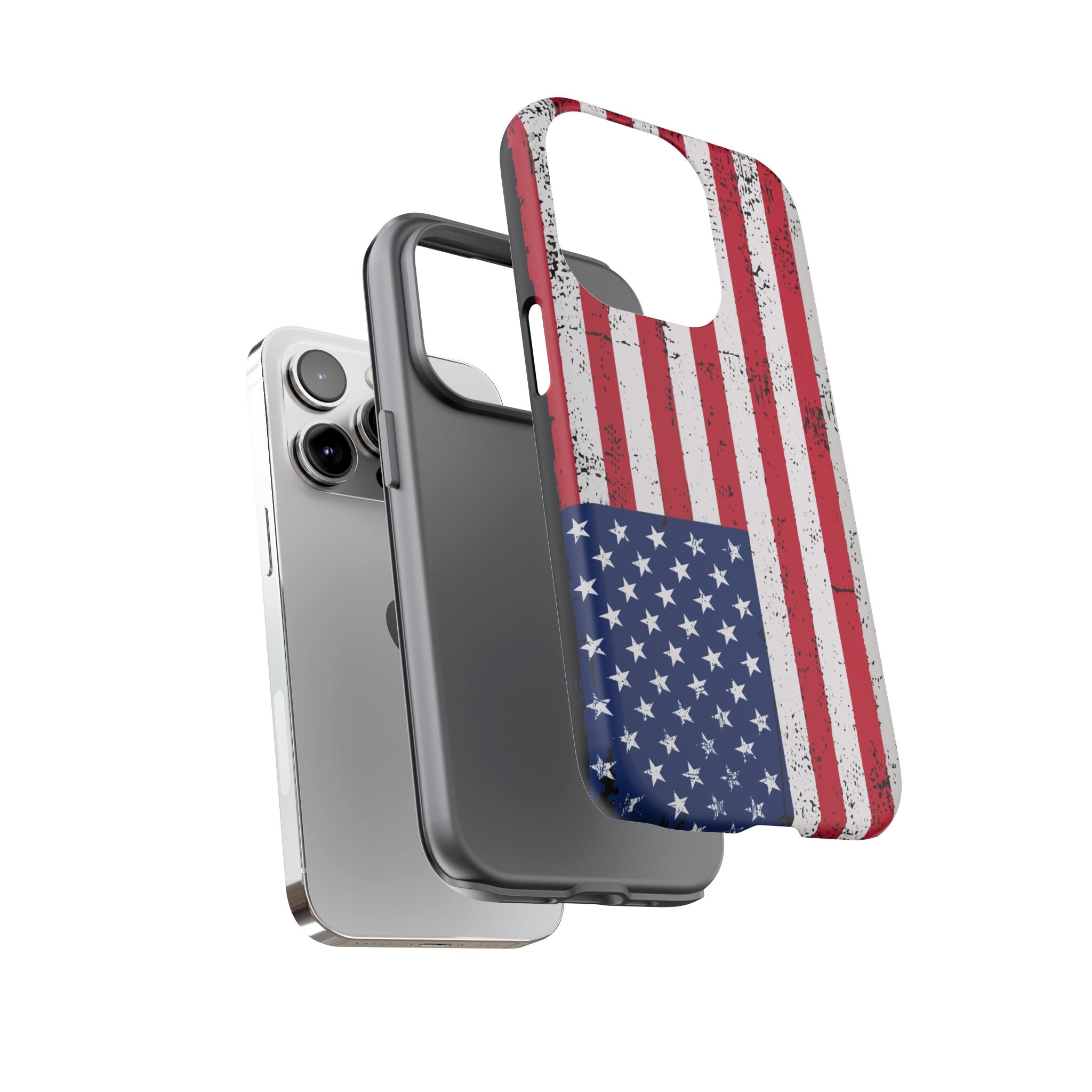 American Flag - Tough Guard Apple iPhone Case