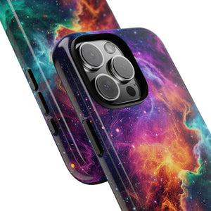 Celestial Aurora Galaxy - Tough Guard Apple iPhone Case