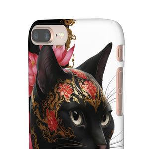 Yin & Yang Mystic Cat - Snap Case Apple iPhone Case