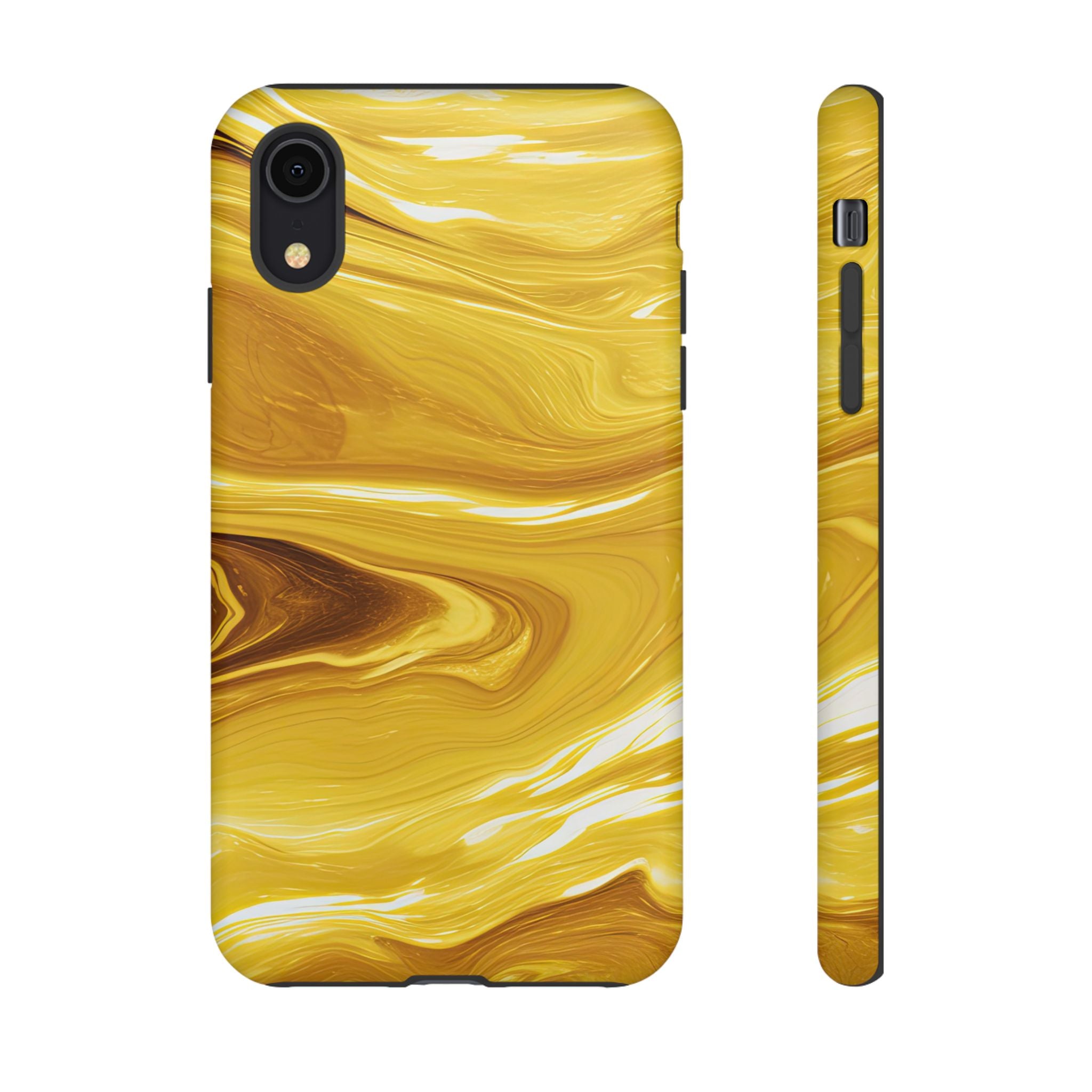 Golden Veil Marble - Tough Guard Apple iPhone Case