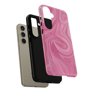 Pink Blush Marble - Tough Guard Samsung Galaxy Case