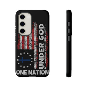 One Nation Under God American Flag - Tough Guard Samsung Galaxy Case