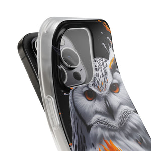 Majestic Mystic Whoo Guardian Owl - Flexi Case Apple iPhone Case