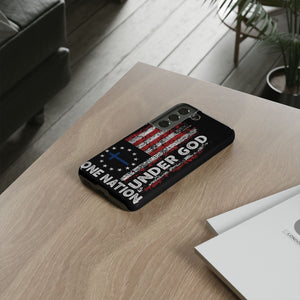 One Nation Under God American Flag - Tough Guard Samsung Galaxy Case