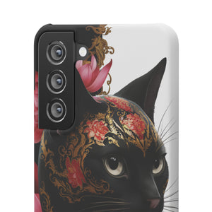 Yin & Yang Mystic Cat - Snap Case Samsung Galaxy Case