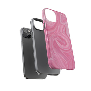 Pink Blush Marble - Tough Guard Apple iPhone Case
